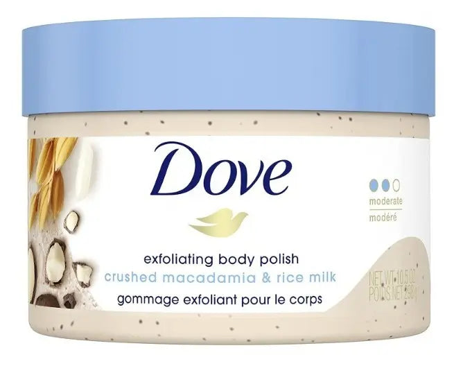 Dove Exfoliating Body Polish Crushed Macadamia & Rice Milk