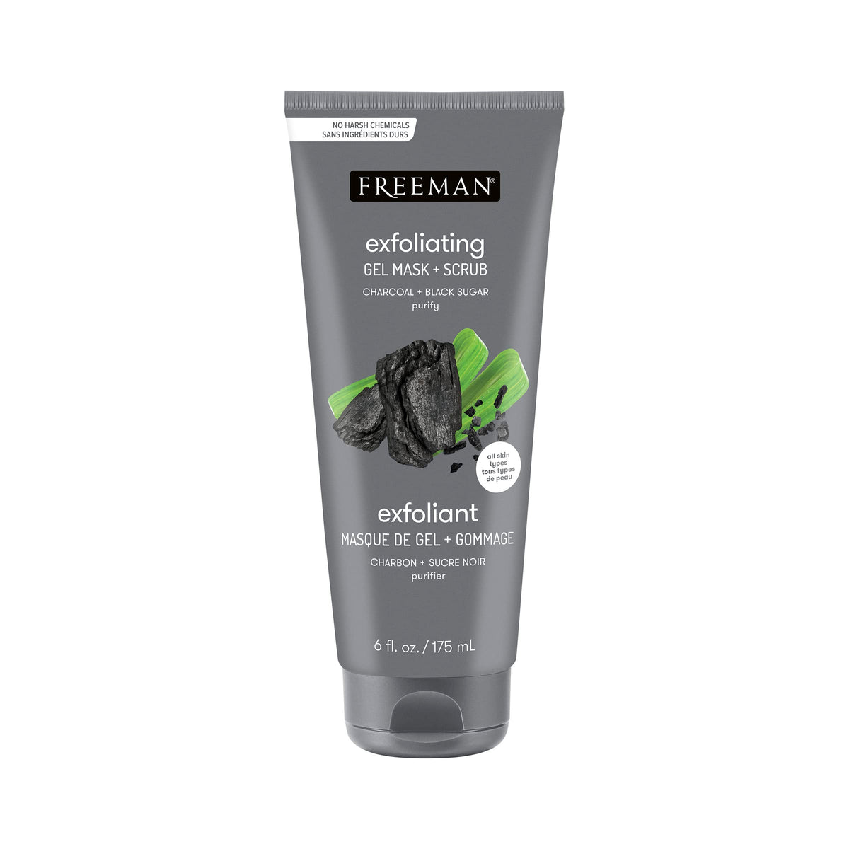 Freeman Charcoal & Black Sugar Mask