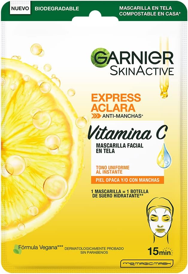 Garnier Mascarilla Facial Vitamina C