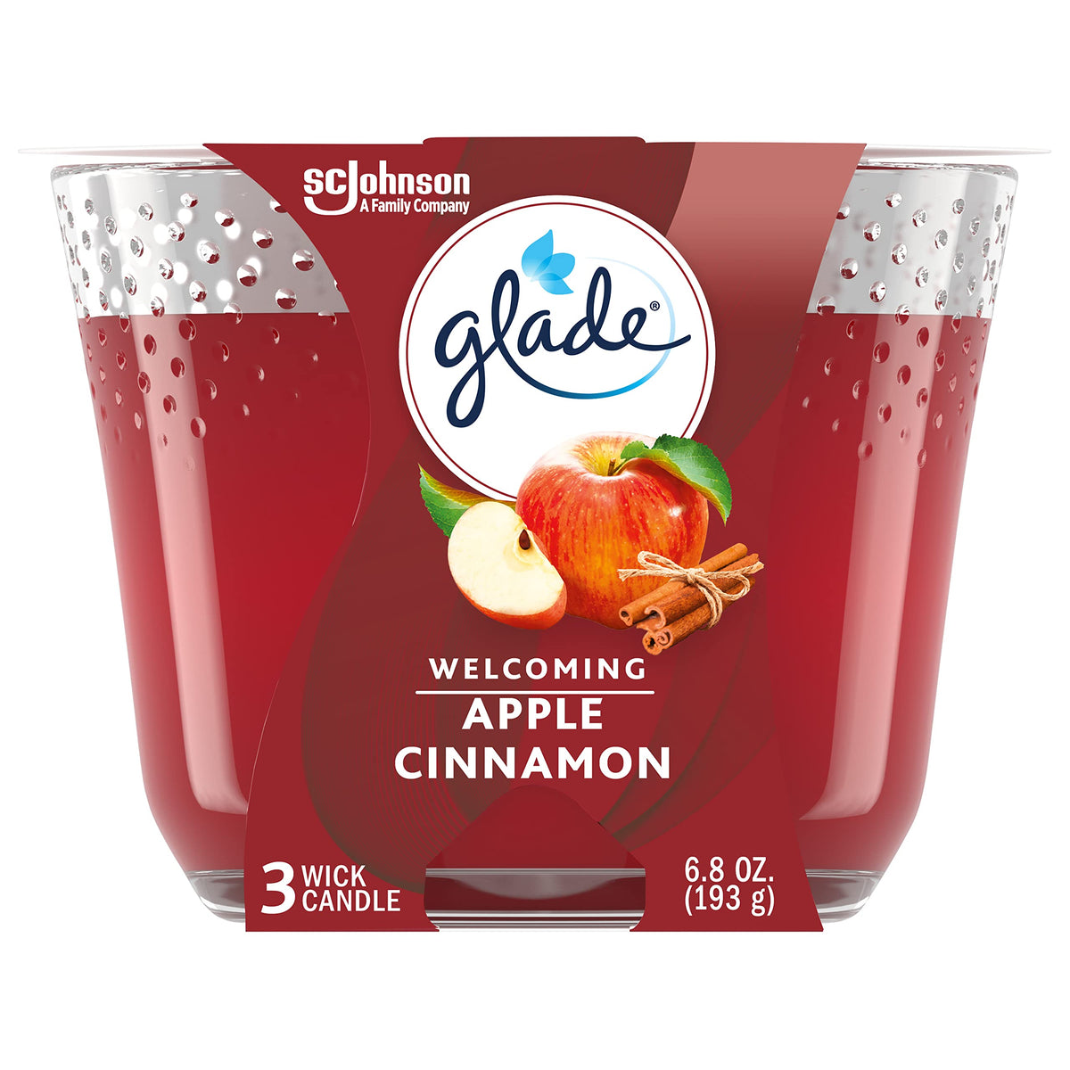 Glade Apple Cinnamon Candle