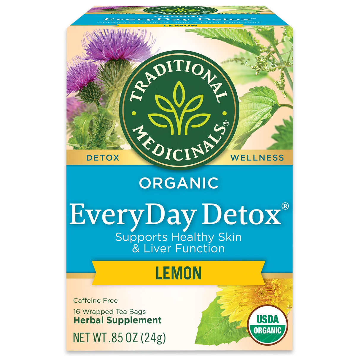 Traditional Medicinals Everyday Detox Tea
