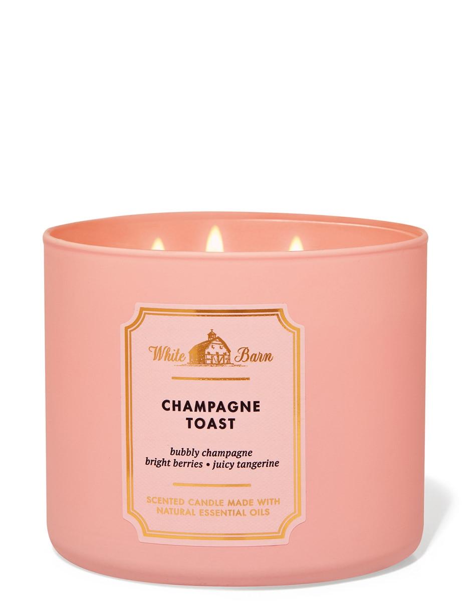 Vela White Barn Champagne Toast Bath Body Works
