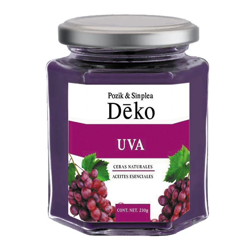 Vela Aroma Uva Deko